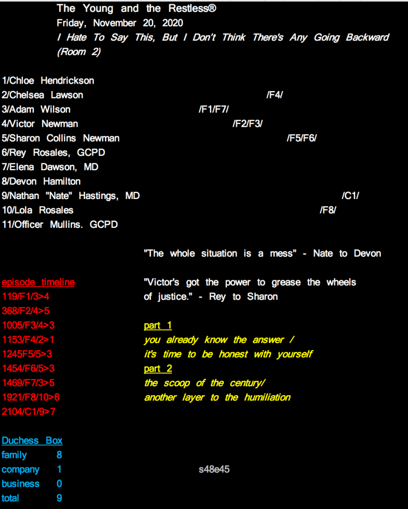 link American life to daytime drama